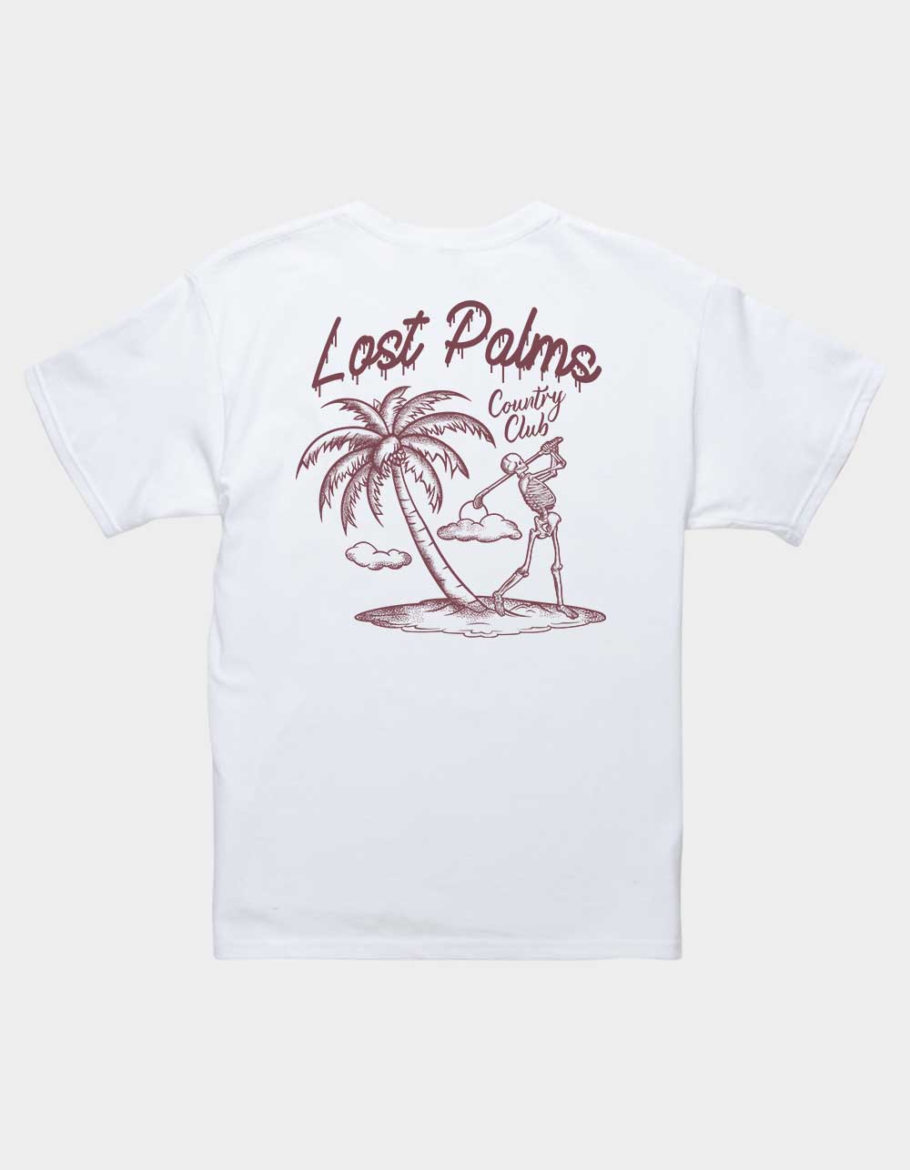 GOLF Lost Palms Country Club Unisex Kids Tee - WHITE