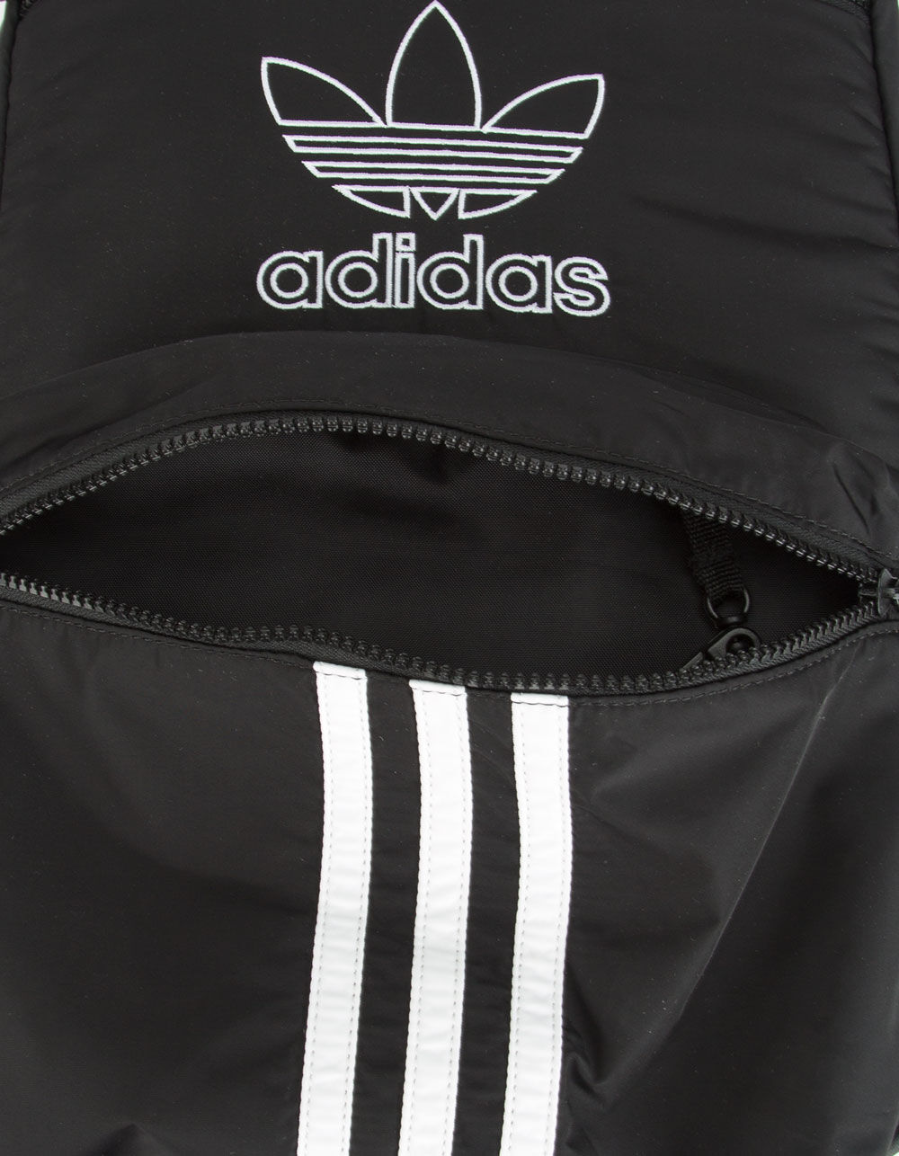 ADIDAS National 3-Stripes Black Backpack image number 3