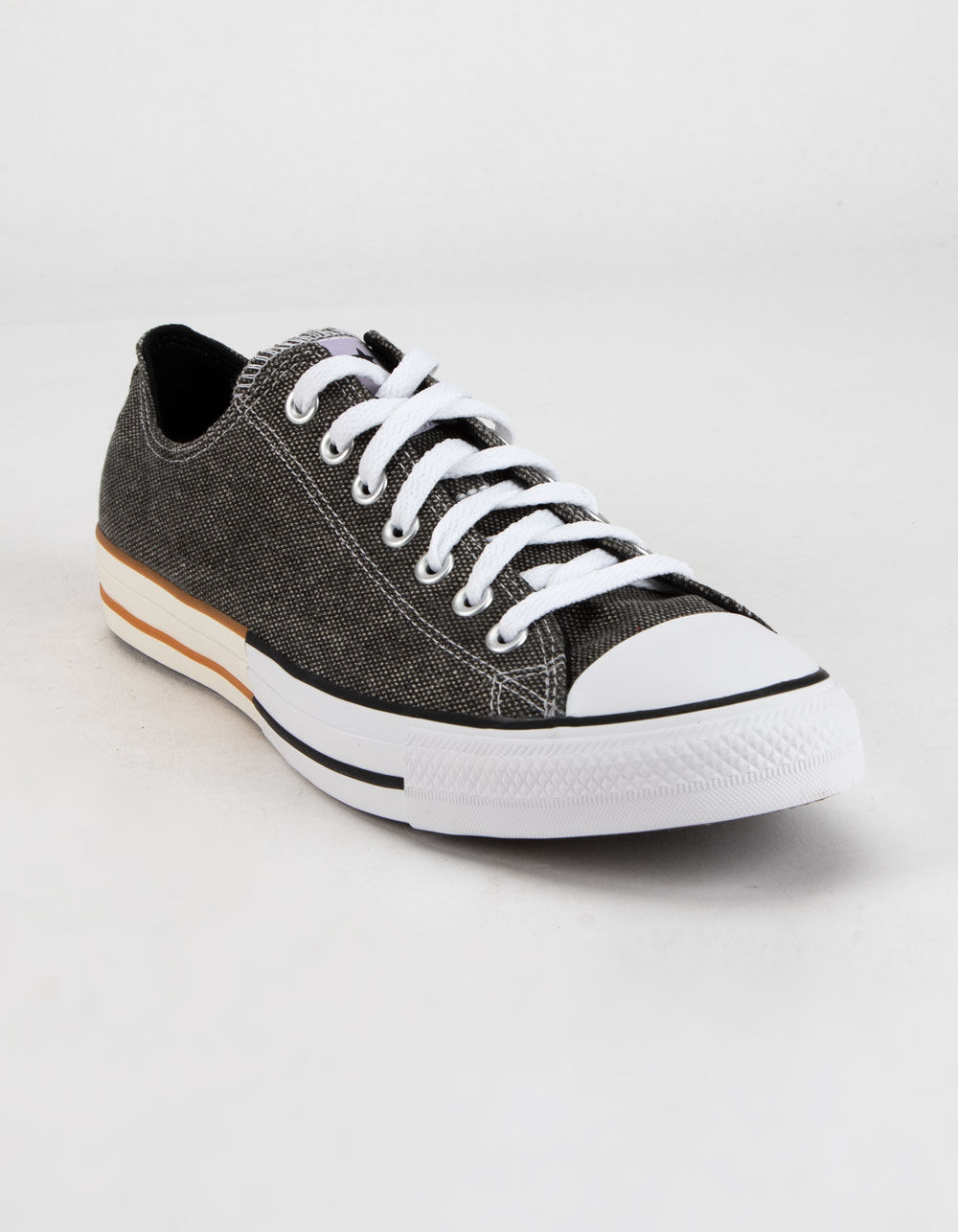 CONVERSE Chuck Taylor All Star Happy Camper Patch Low Top Shoes - GRAY ...
