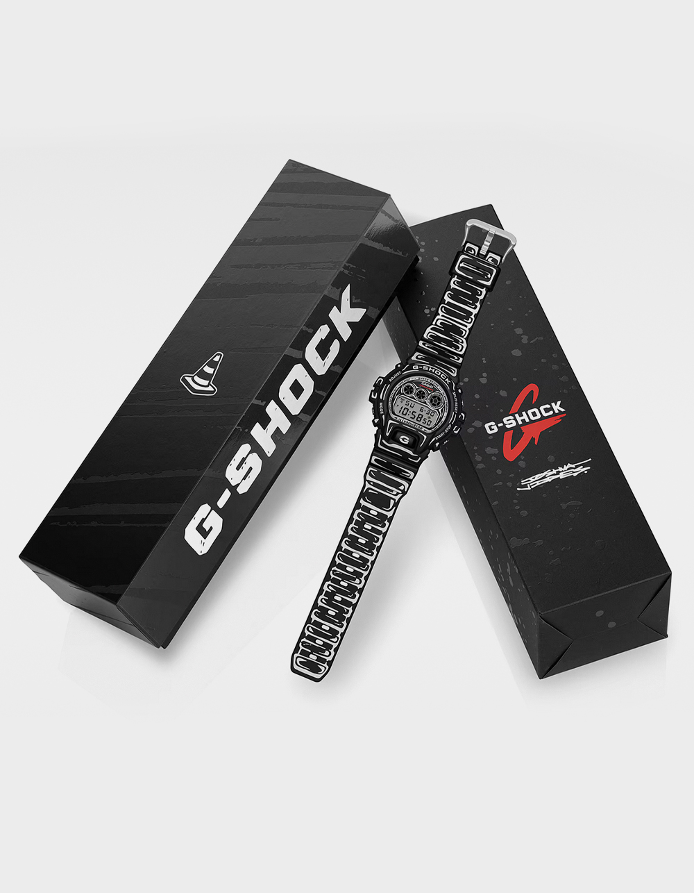 G-SHOCK DW6900JV-1 Watch - BLK/WHT