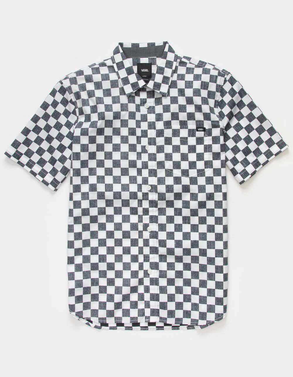 VANS Cypress Checker II Boys Shirt image number 0
