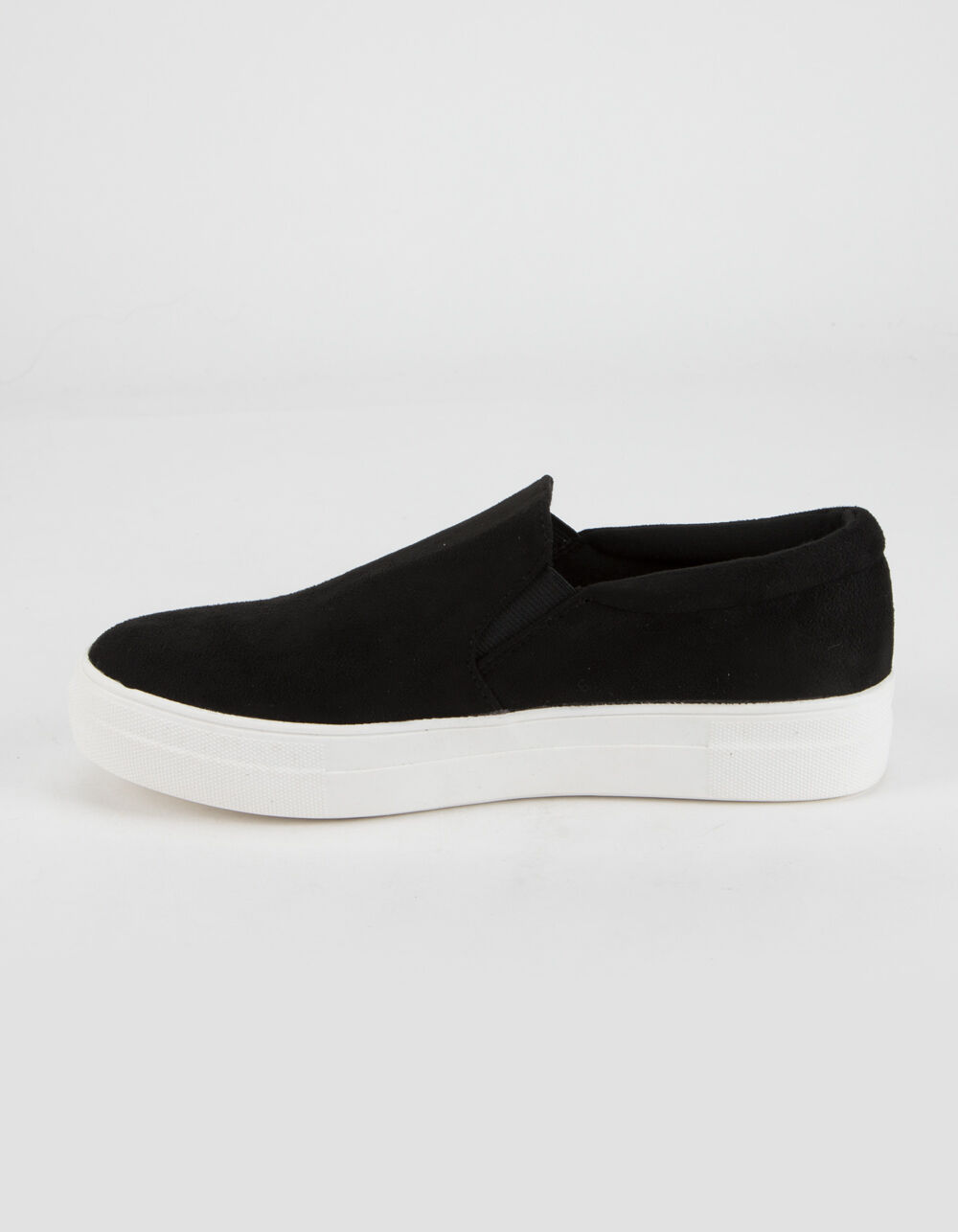 SODA Platform Womens Black Slip-On Shoes - BLACK | Tillys