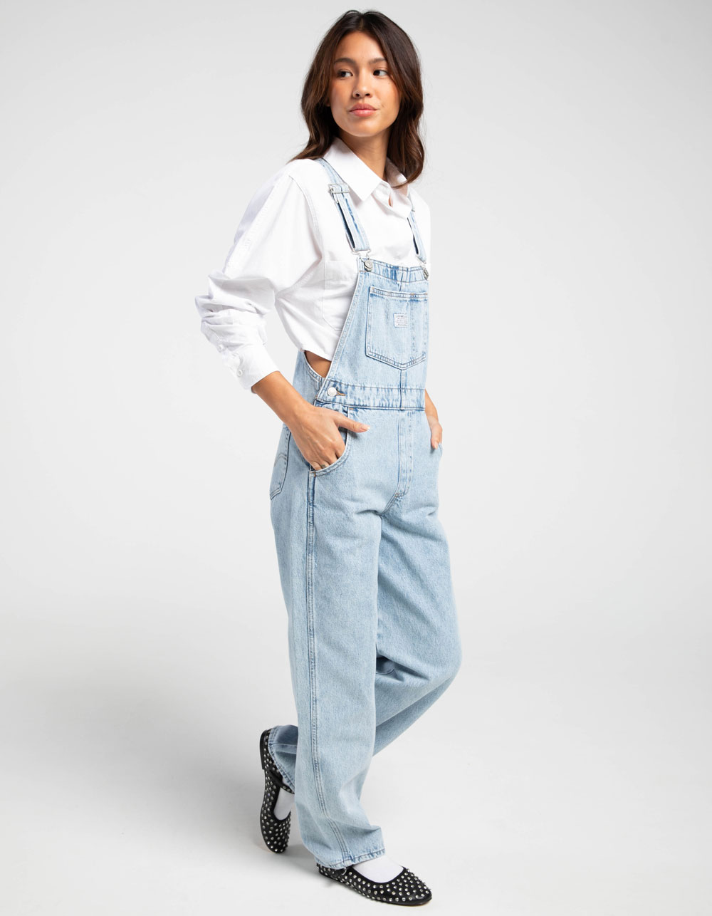 LEVI'S Vintage Womens Overalls - Mesh Intentions LT BLAST