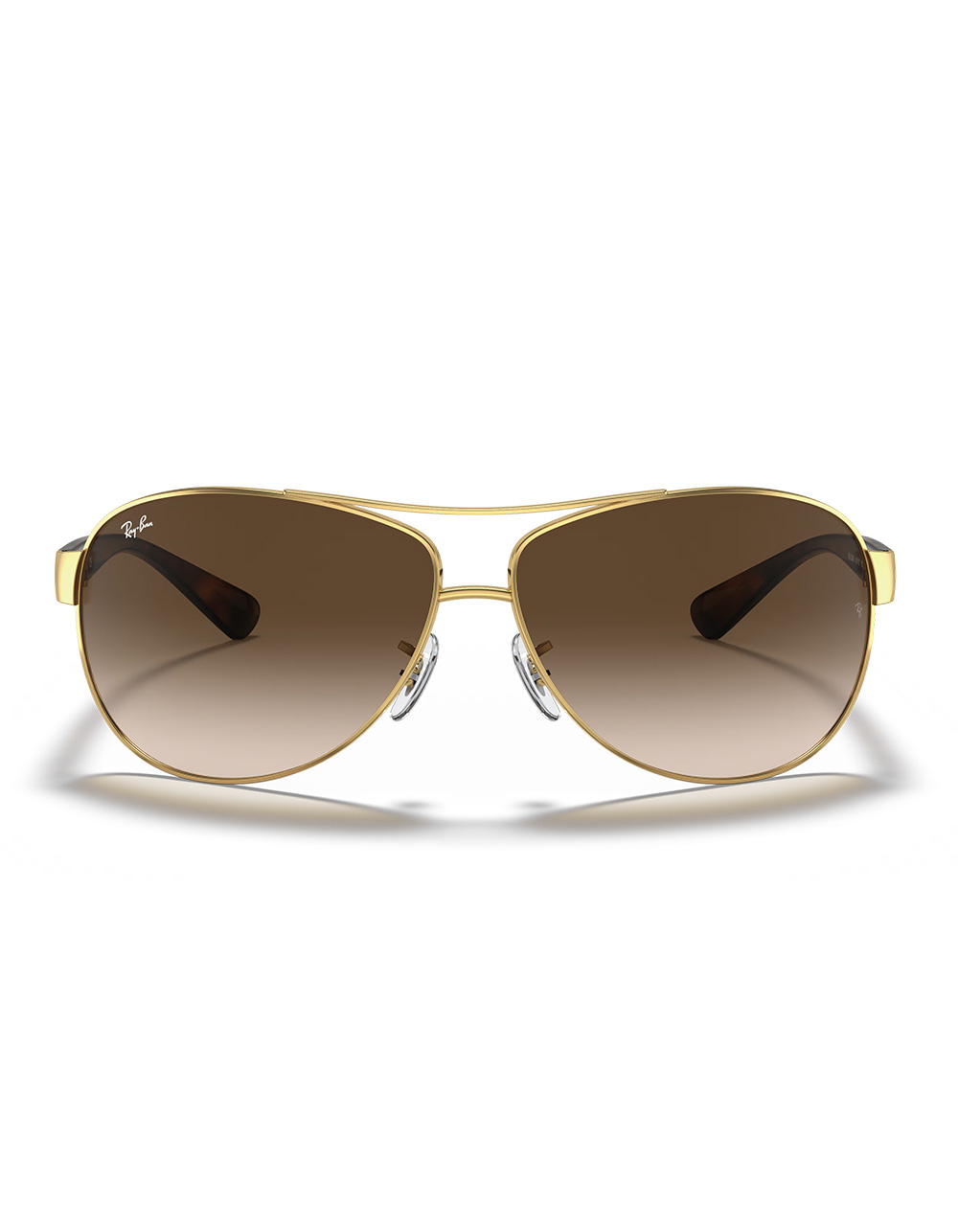 RAY-BAN RB3386 Sunglasses - BROWN