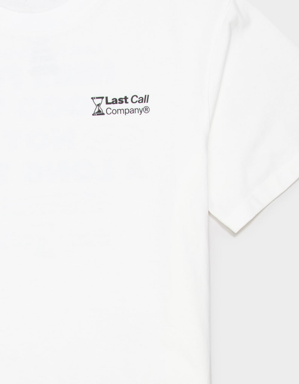 LAST CALL CO. Long Time Mens Tee - WHITE