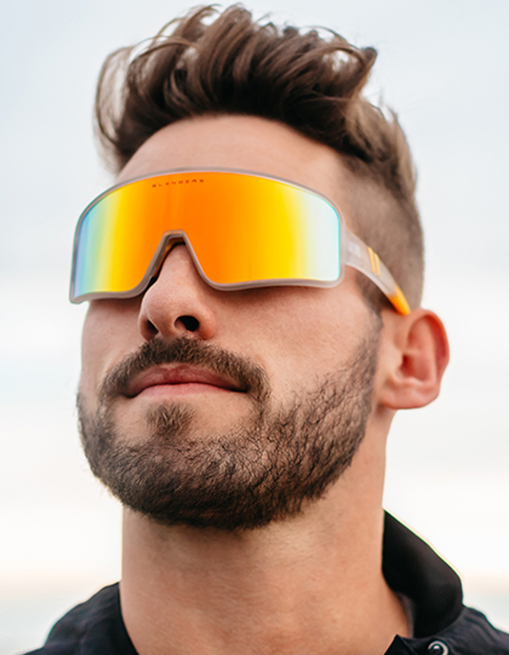 BLENDERS EYEWEAR Saturn Cloud Polarized Sunglasses WHITE/YELLOW Tillys