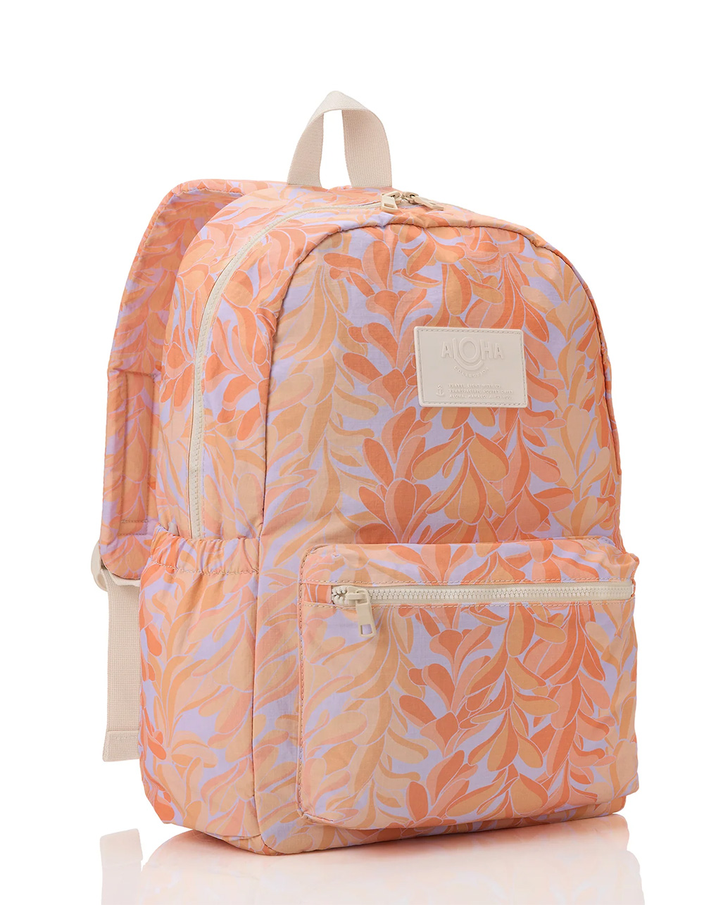 ALOHA COLLECTION Lei Stand Keep It Light Backpack - PEACH