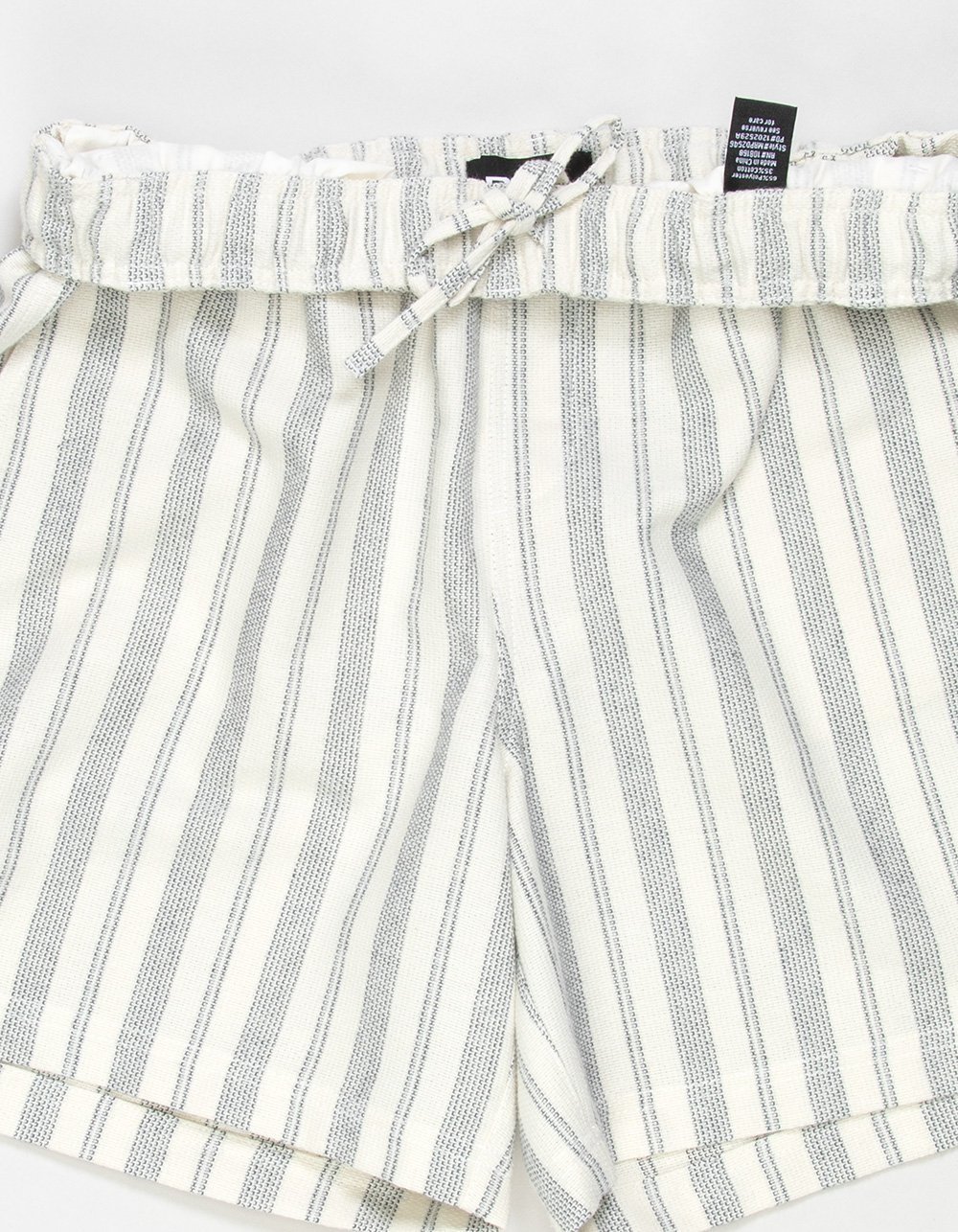 RSQ Mens Stripe Pull On Shorts - Cream/Multi