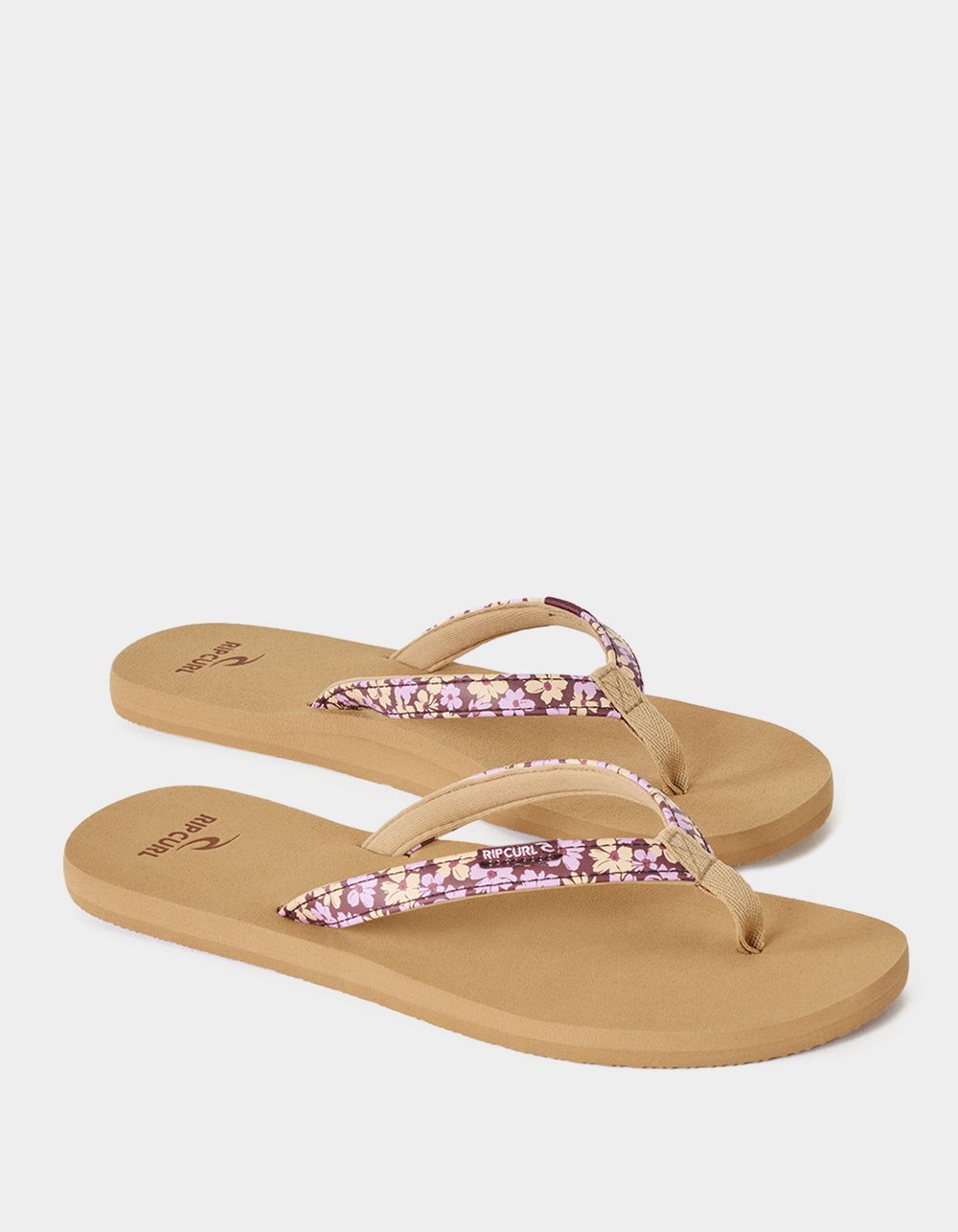 RIP CURL Freedom Womens Flip Flops - PLUM