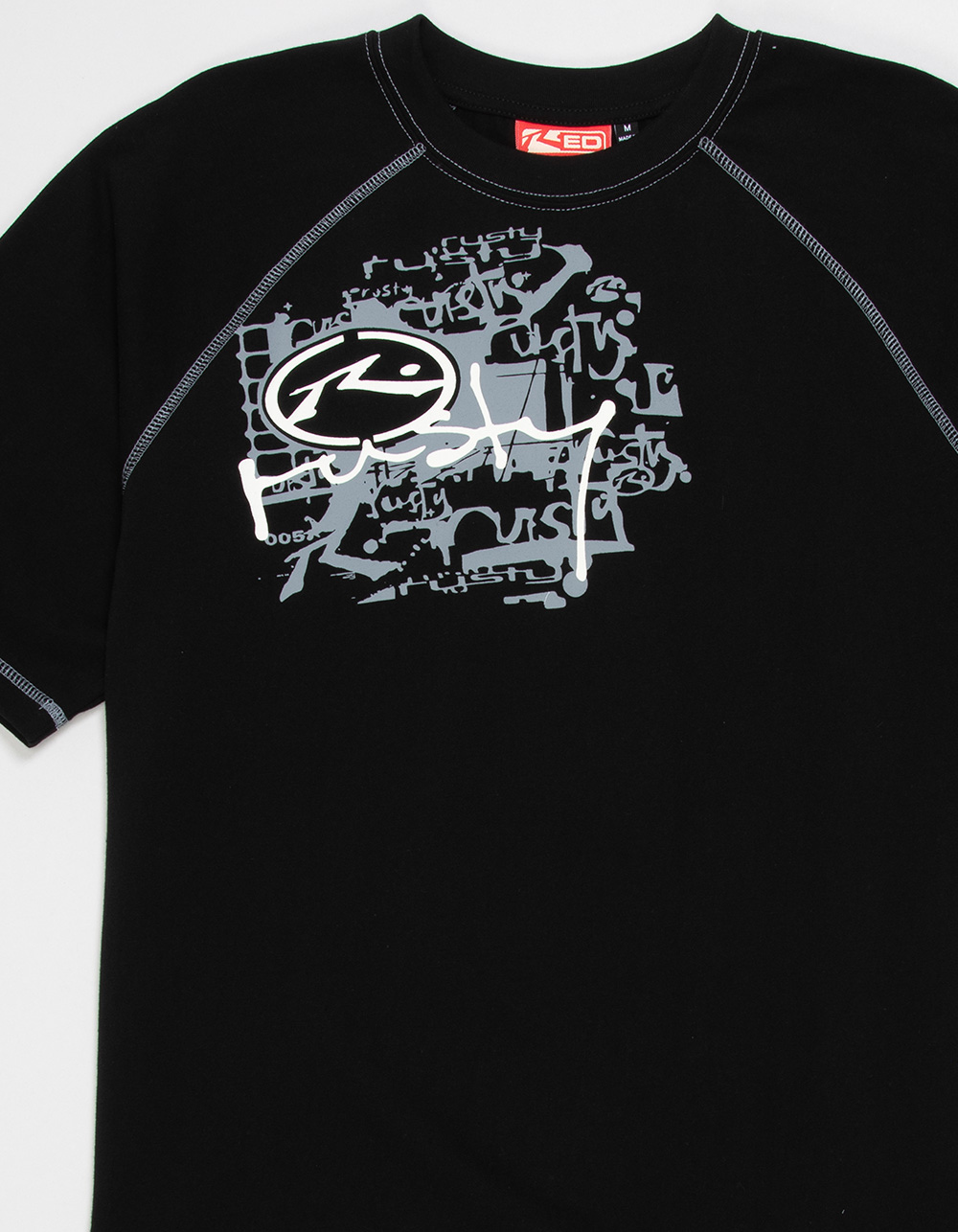 RUSTY Riddle Me This Mens Tee