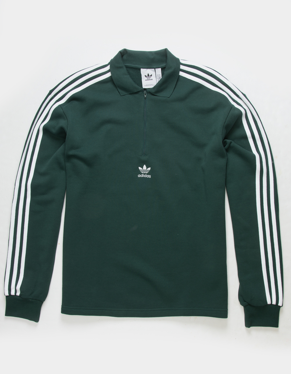 adidas 3 stripes logo polo shirt mens