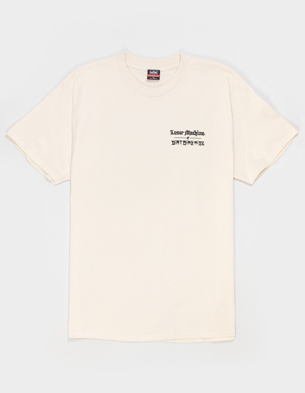 LOSER MACHINE 8 Ballerz Mens Tee - CREAM