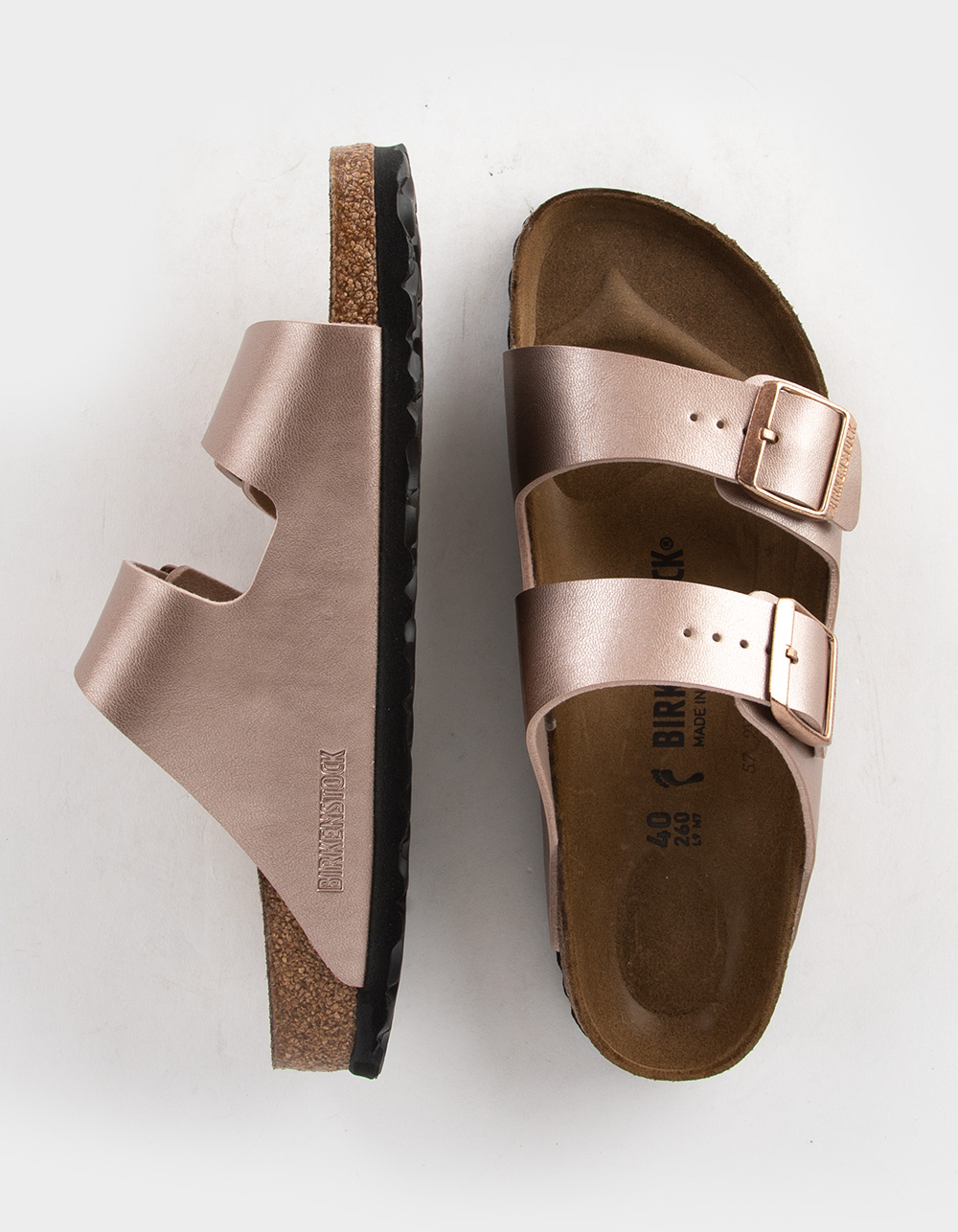 Den sandsynlige Pearly ven BIRKENSTOCK Arizona Womens Sandals - COPPER | Tillys