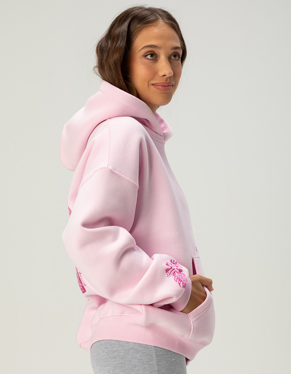 MALIBU SKYYE Sunny Womens Hoodie - PINK