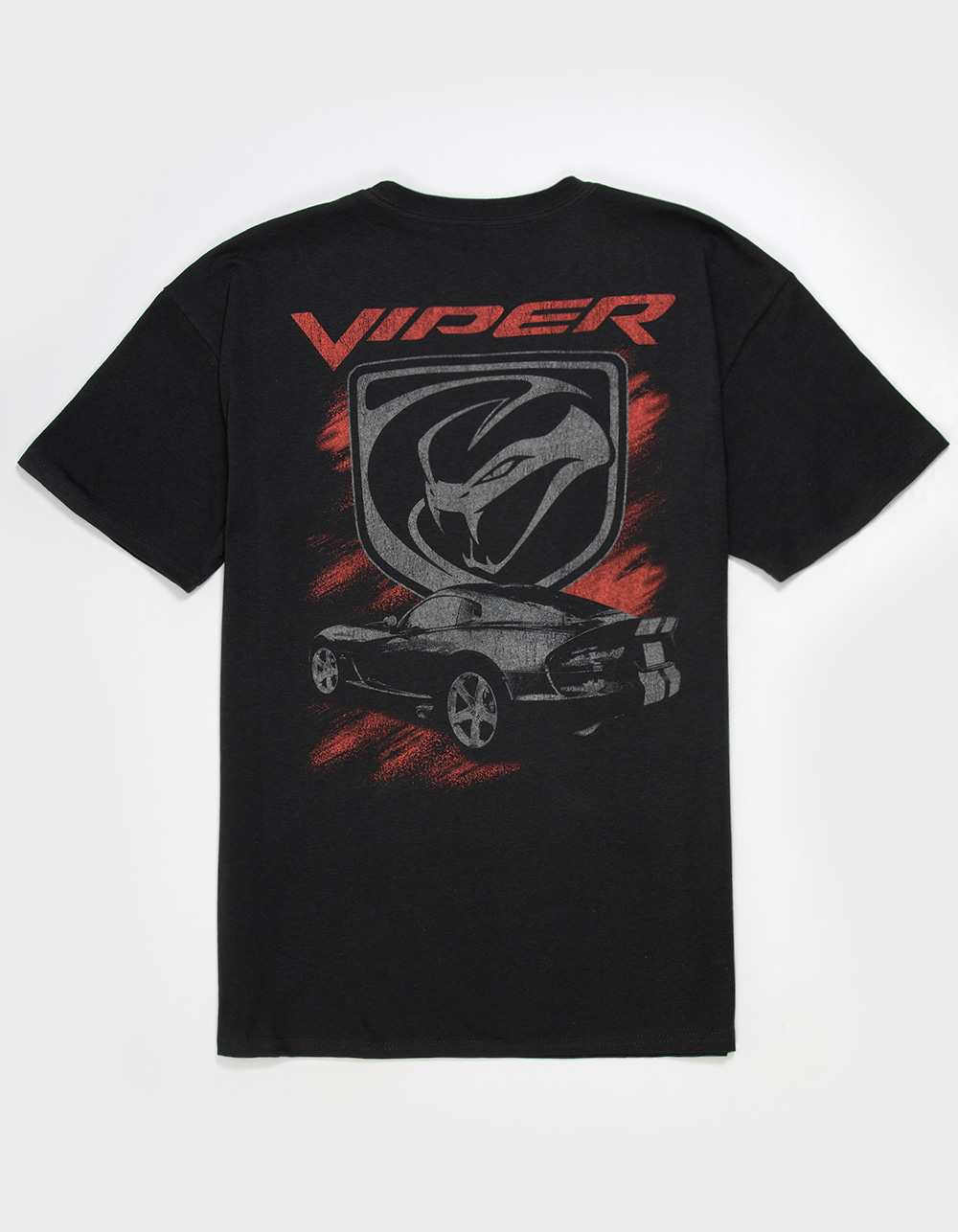 DODGE Viper Mens Tee - WASHED BLACK