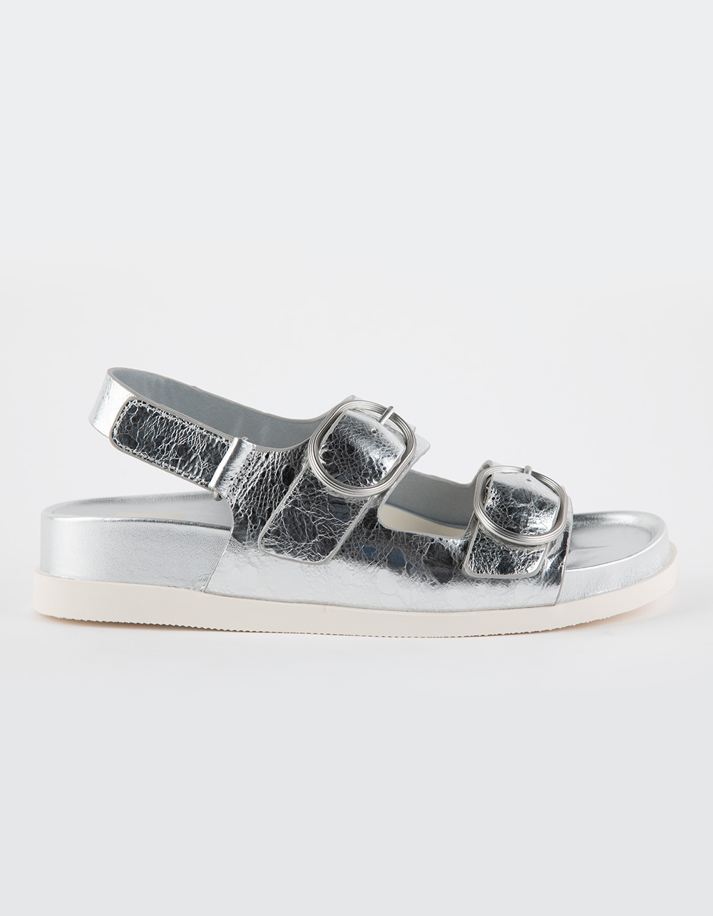 DOLCE VITA Starla 2 Strap Womens Sandals - SILVER