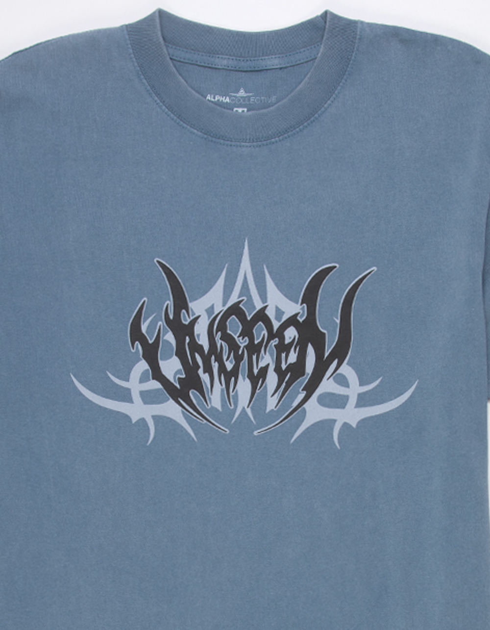 ALPHA COLLECTIVE Unseen Mens Boxy Tee - BLUE