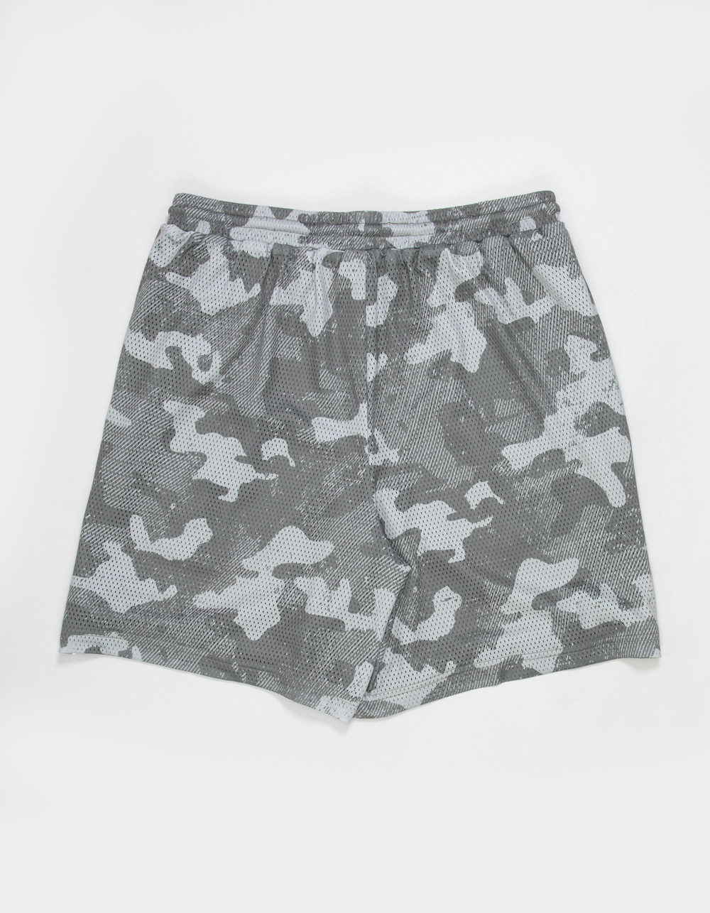RSQ Mens Embroidered Mesh Shorts - CAMO GREEN