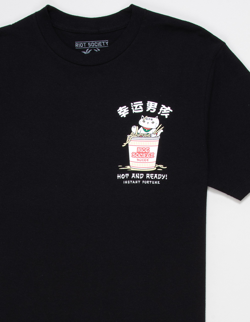 RIOT SOCIETY Fortune Mens Tee - BLACK