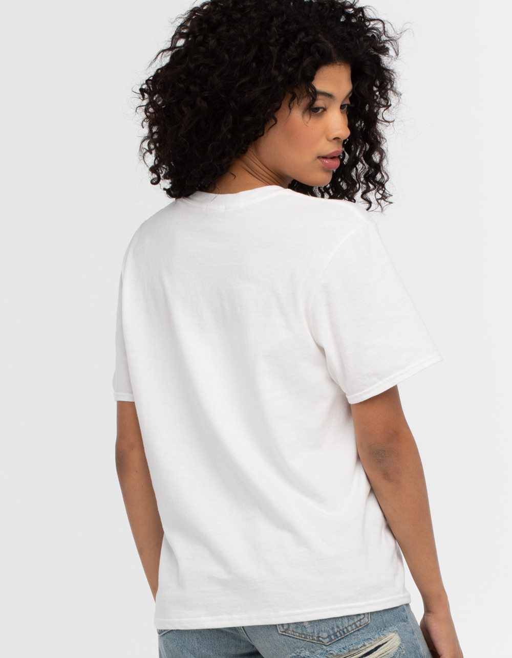 BDG Urban Outfitters Free Love Tillys - | WHITE Womens Oversized Tee