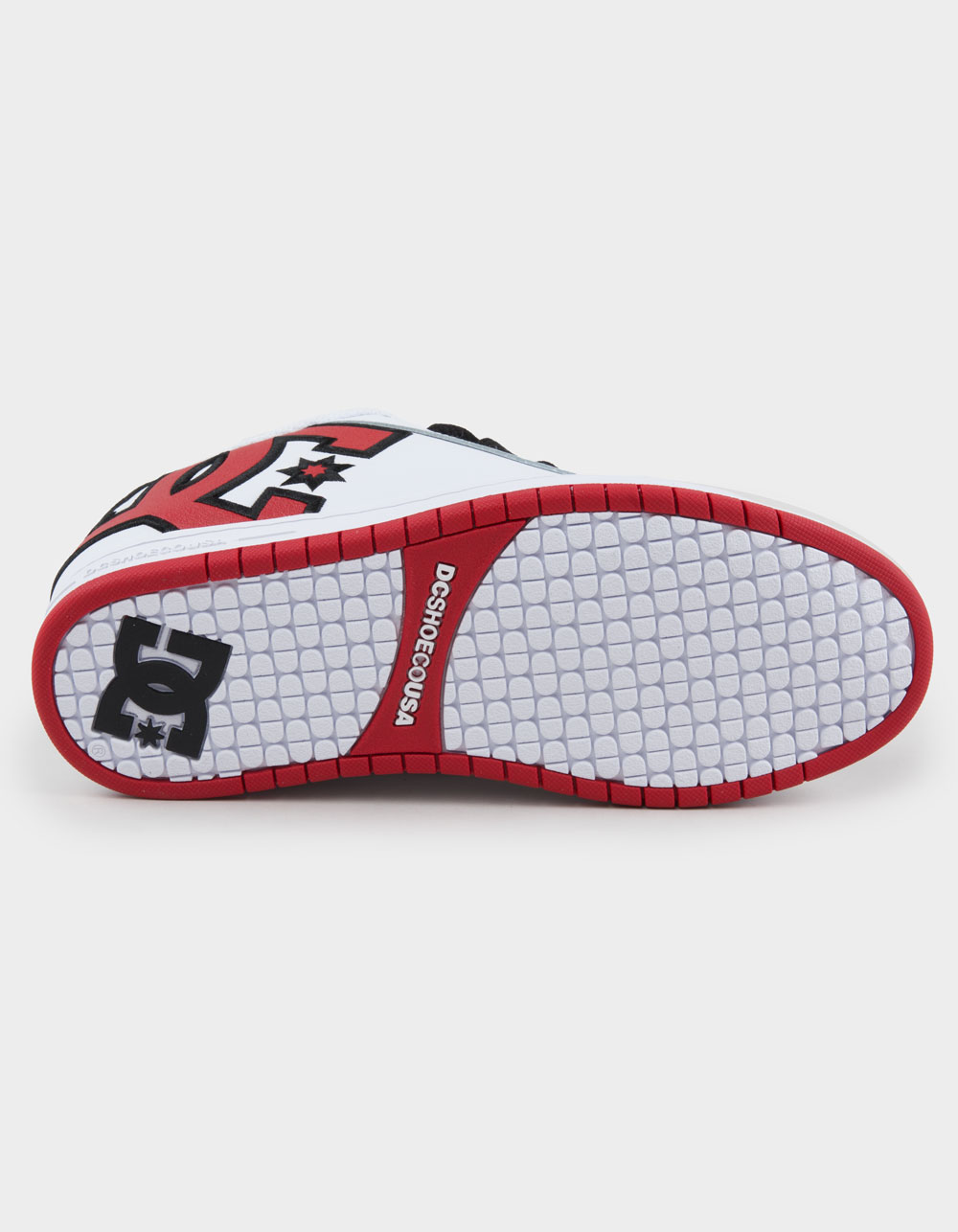 DC Shoes Court Graffik Mens - WHT/RED