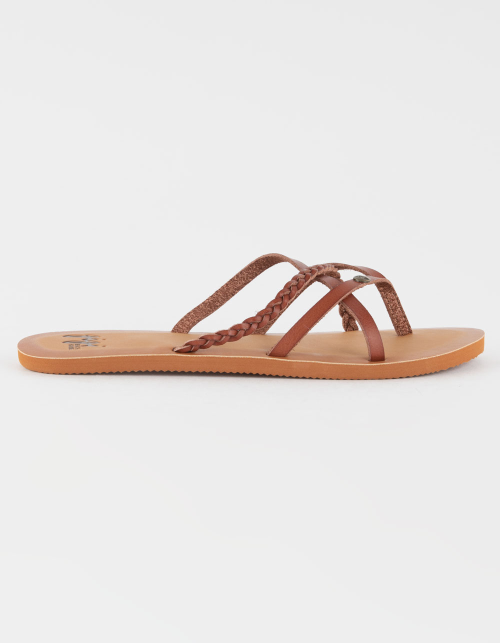 GIGI Star Thong Womens Flip Flops - OATMEAL