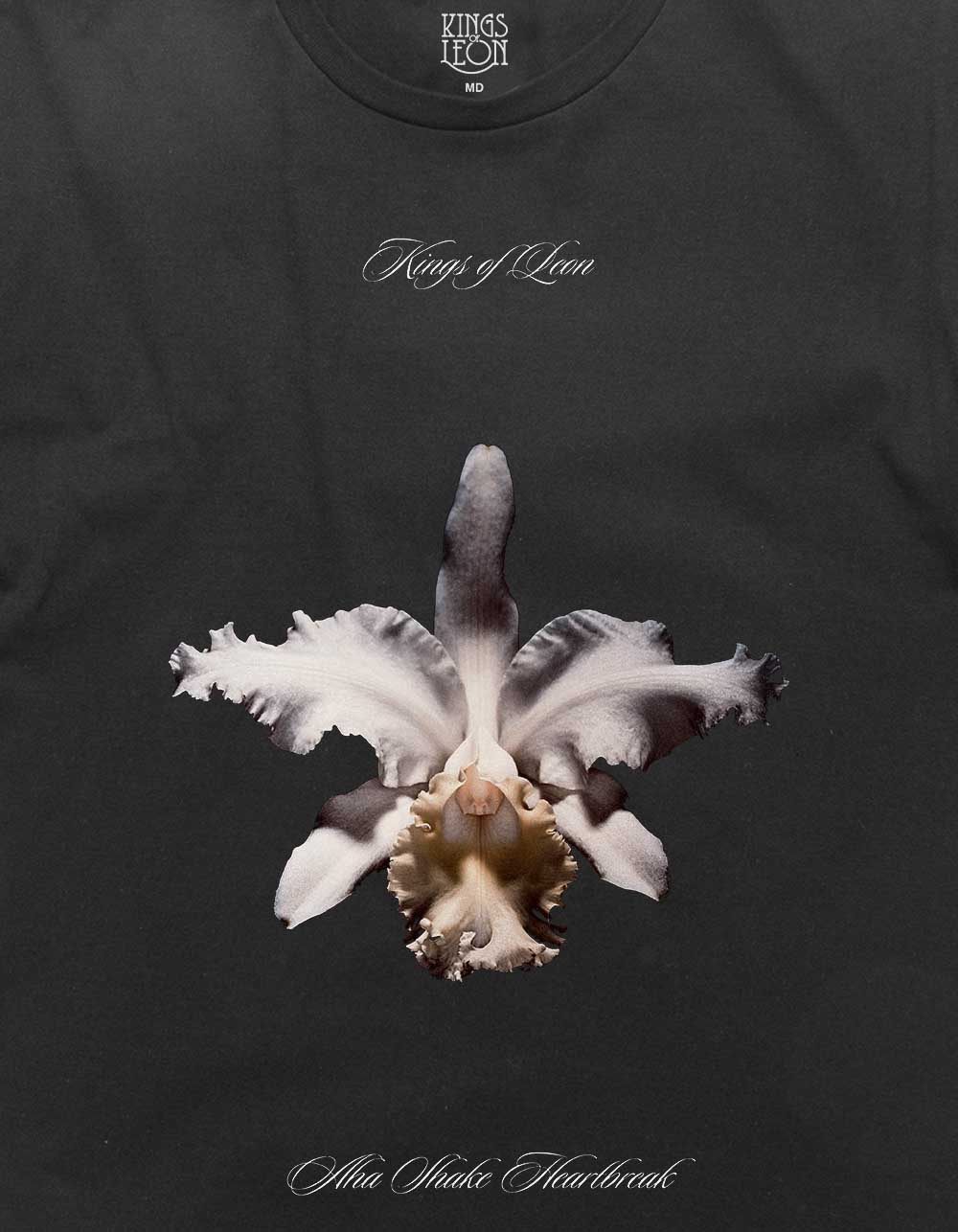KINGS OF LEON Aha Shake Heartbreak Unisex Tee - BLACK