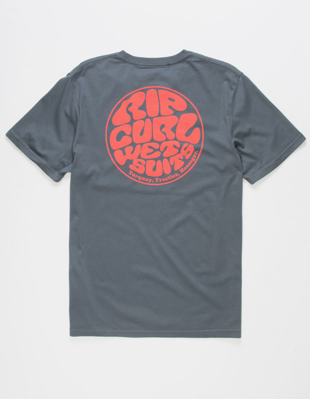 RIP CURL Wetsuit Icon Mens Tee BLUE/GRAY Tillys