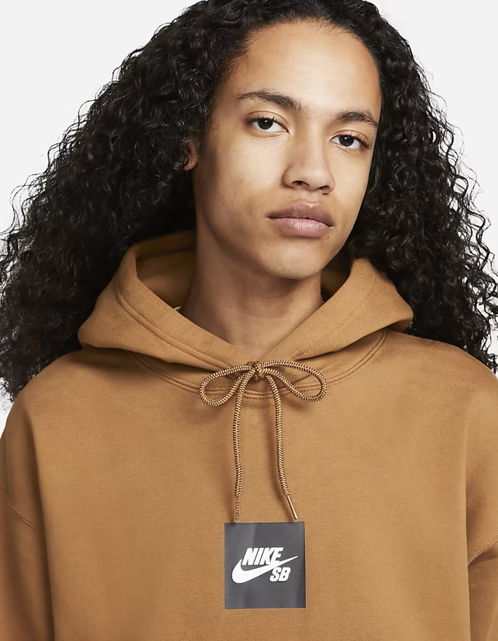 NIKE SB Box Logo Mens Hoodie TAN Tillys