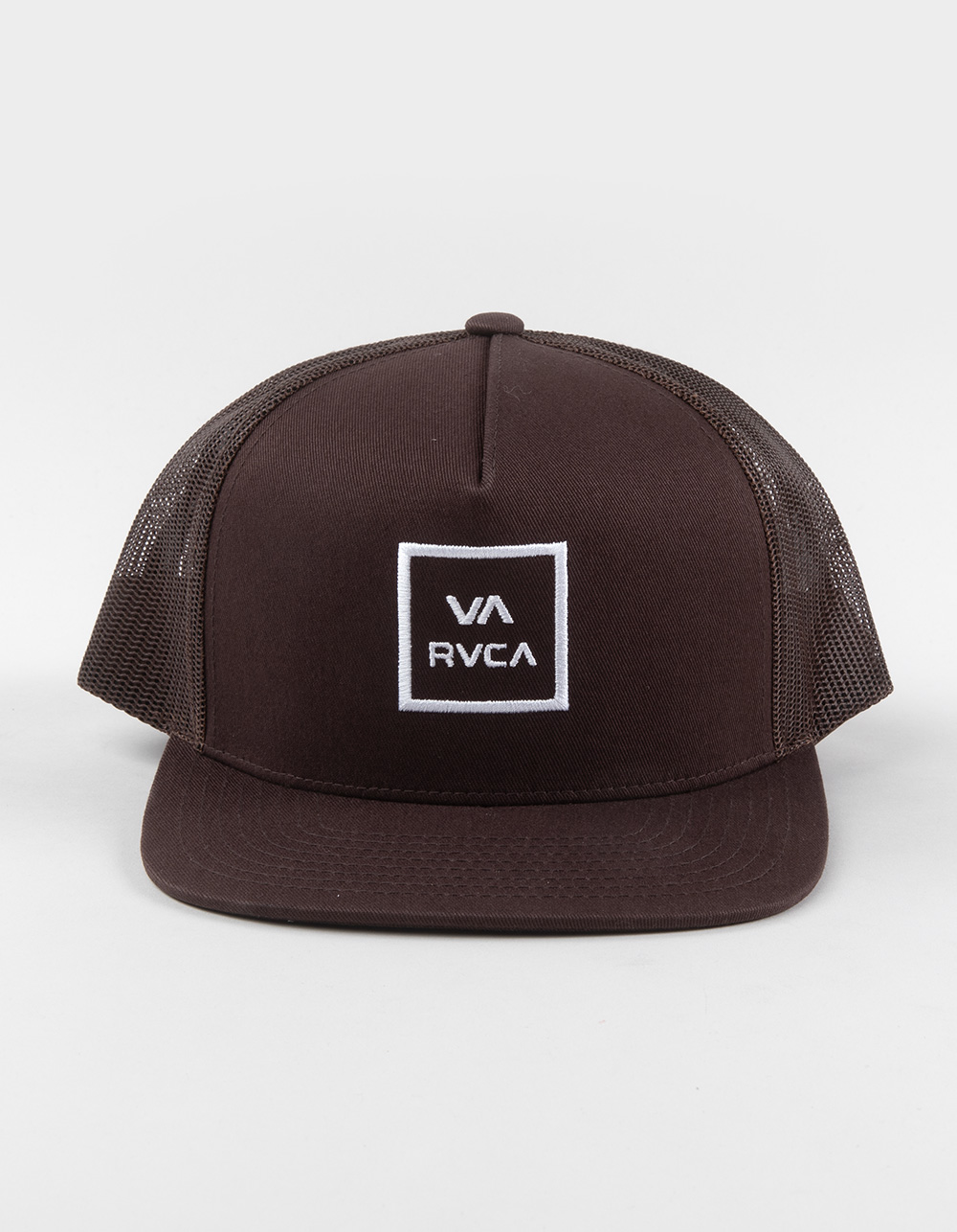 RVCA VA All The Way Trucker Hat - BROWN