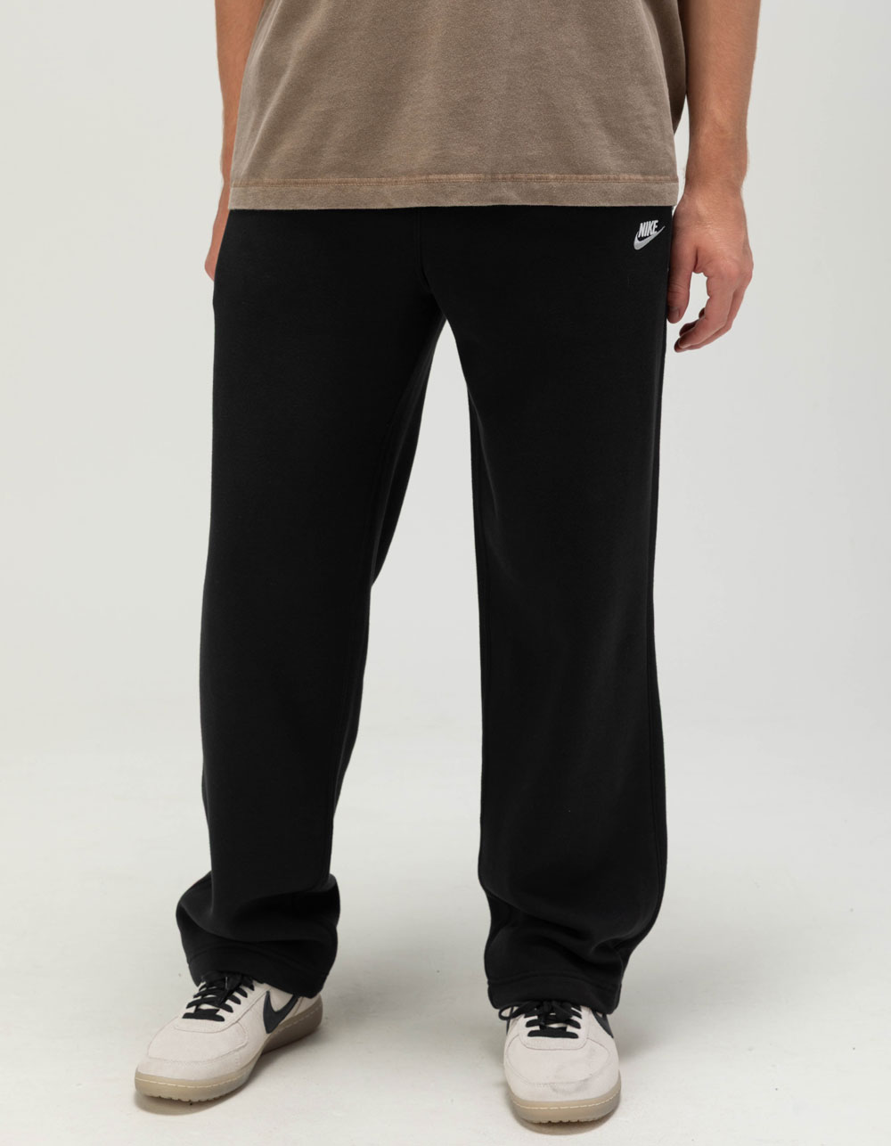 NIKE Sportswear Club Fleece Mens Bungee Pants - BLK/BLK