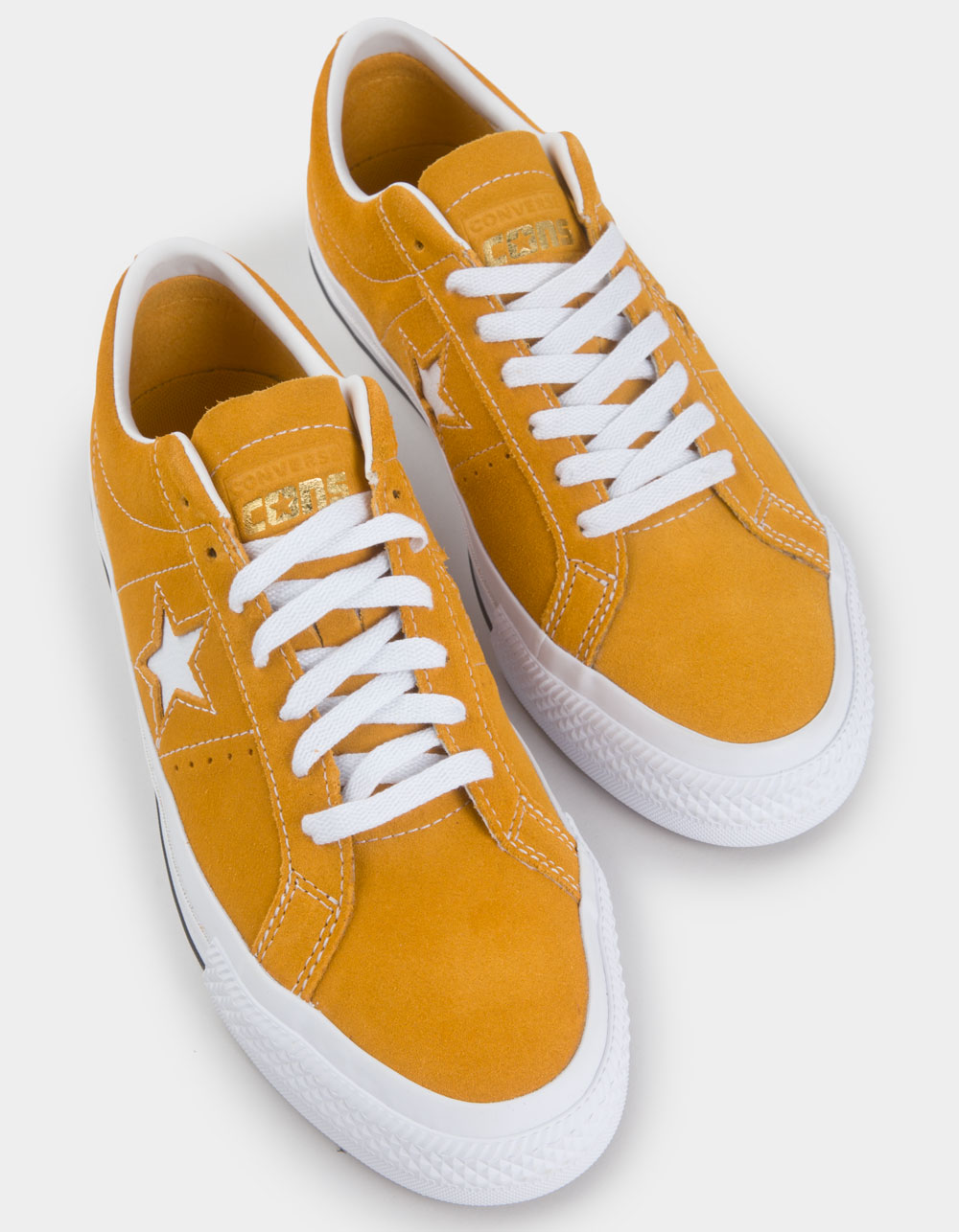 CONVERSE CONS One Star Pro Mens Shoes - MUSTARD
