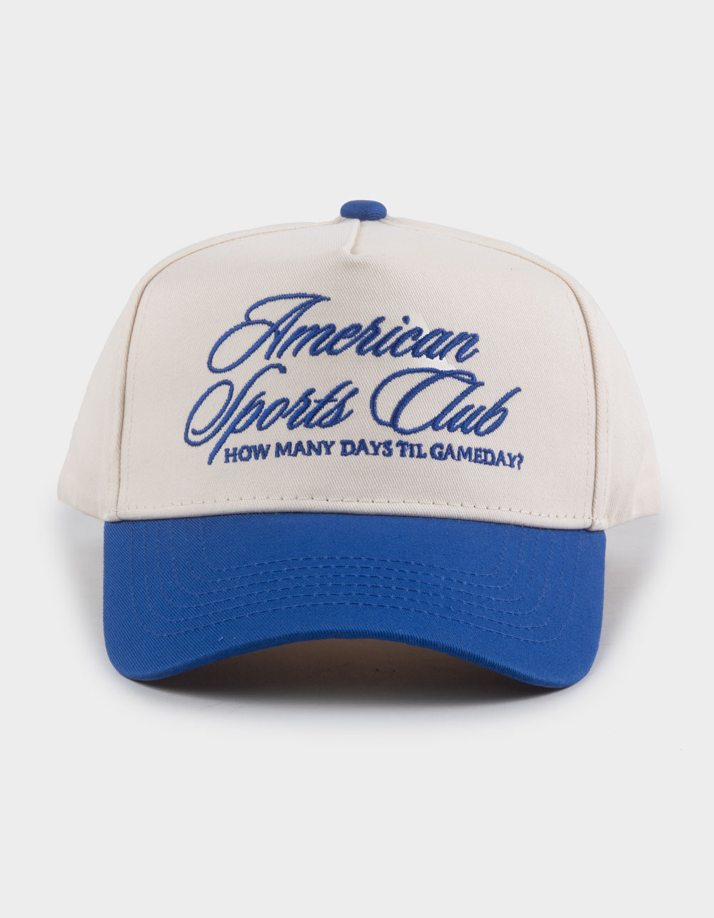 KENZ KUSTOMZ American Sports Snapback Hat - BLUE