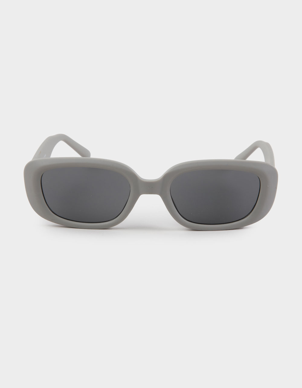 RSQ Matte Rectangle Sunglasses - GRAY