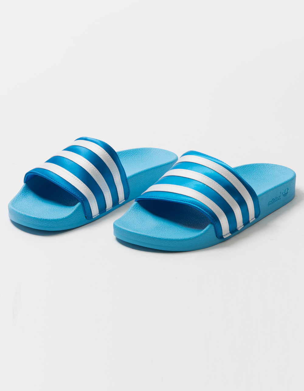 adidas women's blue adilette lite slide sandals