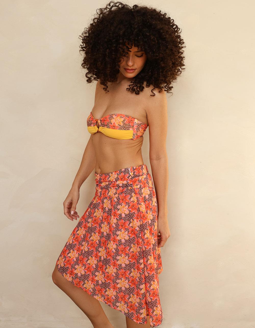 DIPPIN' DAISY'S Sunbeam Skirt - ORANGE