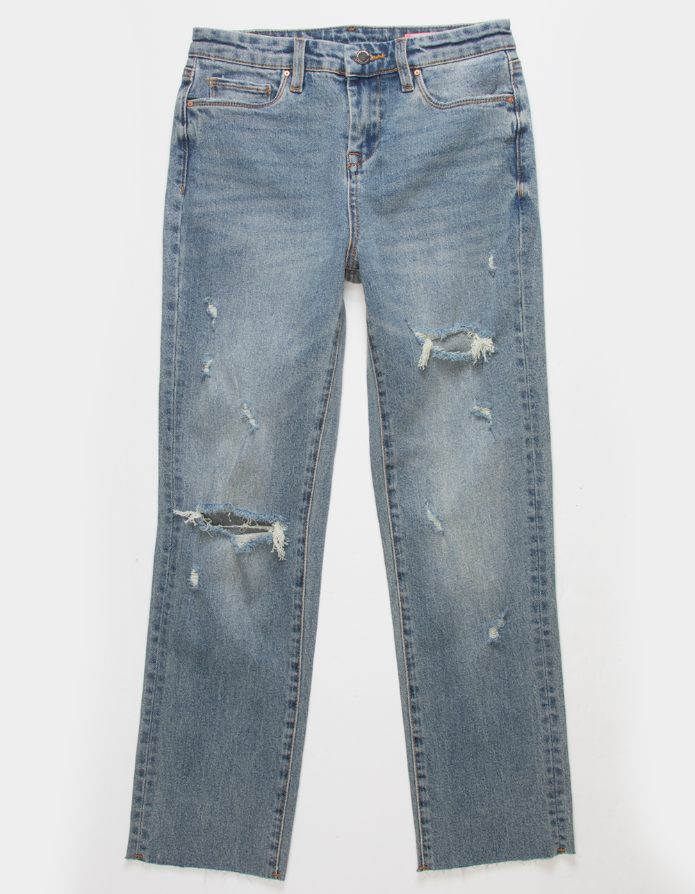 BLANK NYC Destruct Girls Jeans - MEDIUM WASH | Tillys