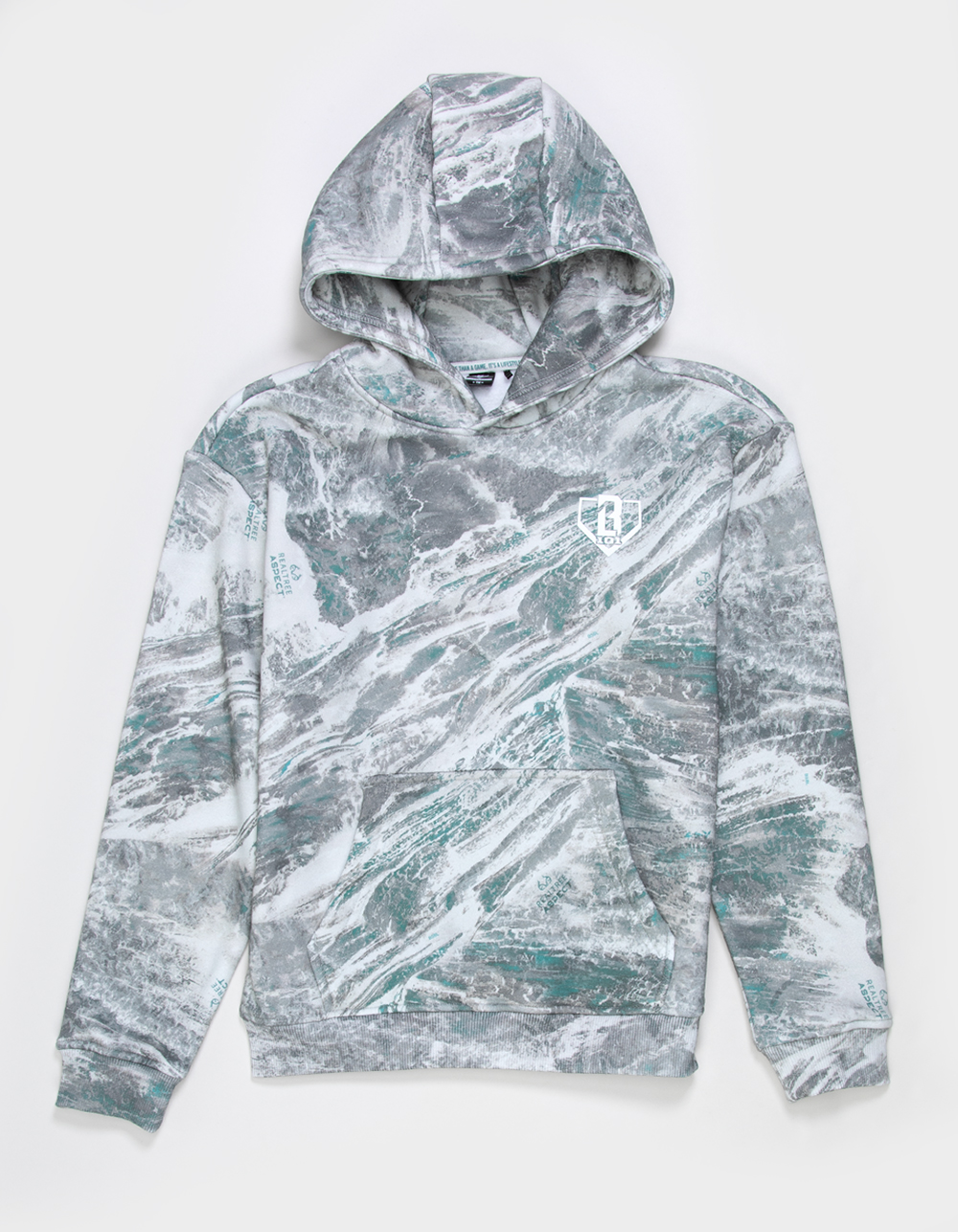 BASEBALL LIFESTLYE 101 Realtree Baseline Boys Hoodie - CAMO