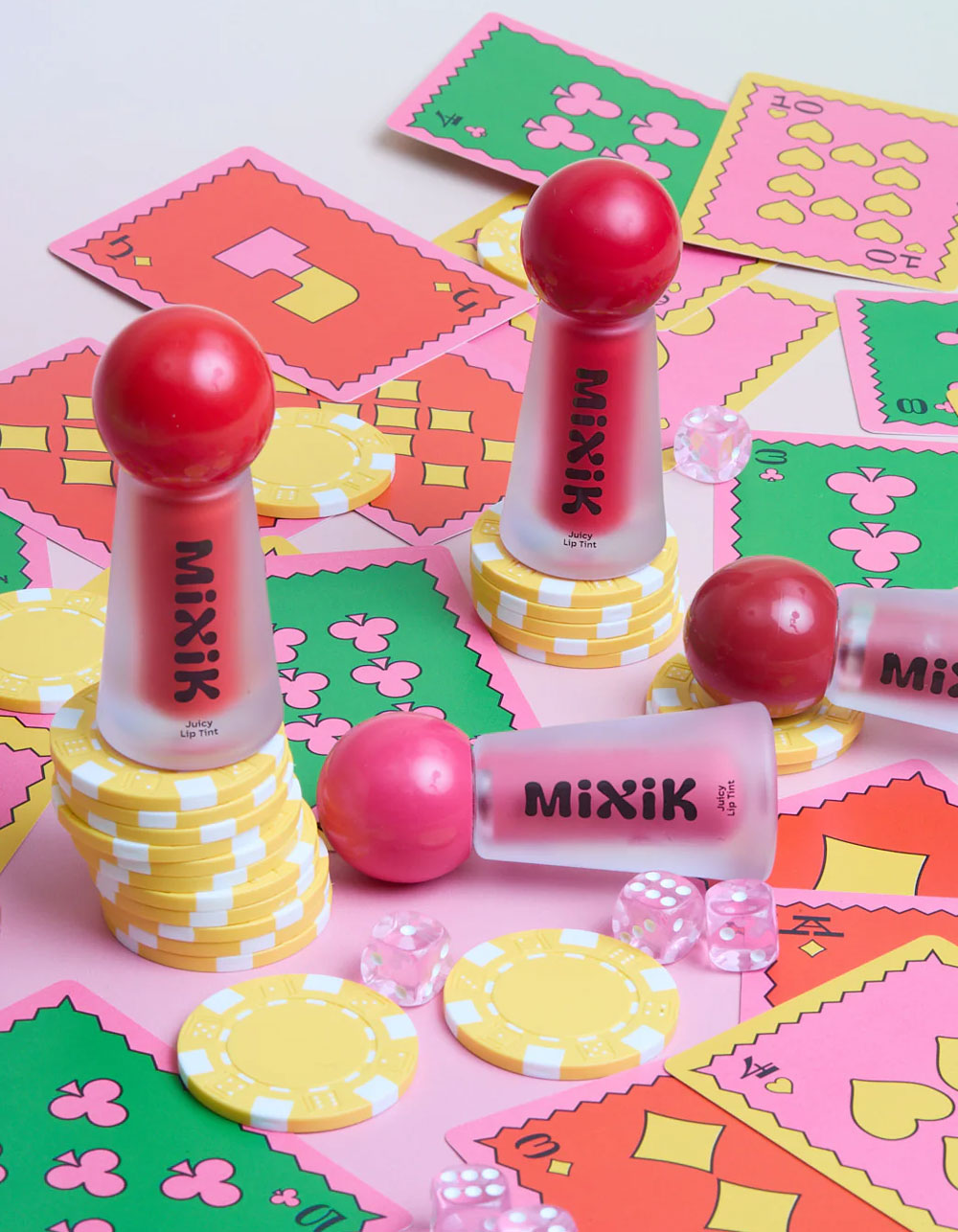 MIXIK Cherry Pop Juicy Lip Tint - CHERRY
