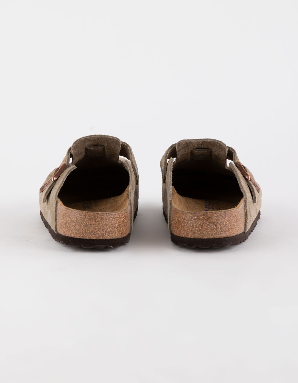 BIRKENSTOCK Boston Soft Footbed Mens Clogs - TAUPE