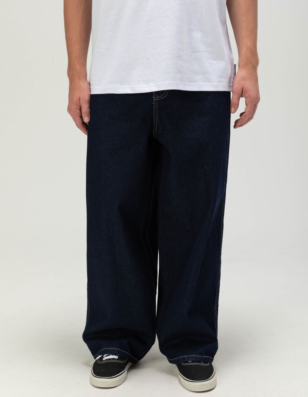 RUSTY Spryo Mens Extra Baggy Jeans - DENIM