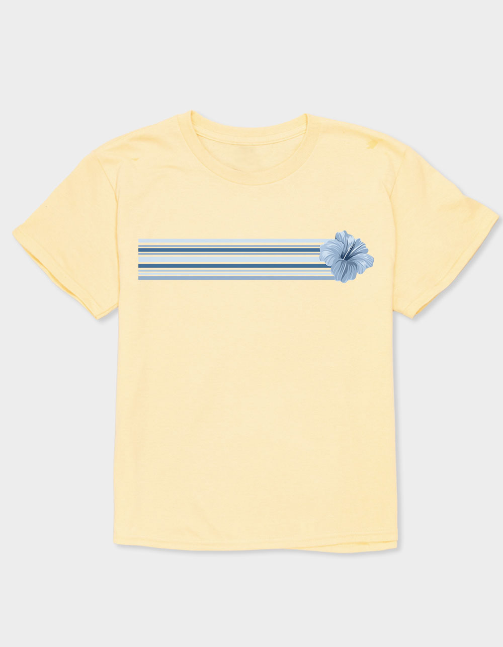 HIBISCUS Stripes Unisex Kids Tee