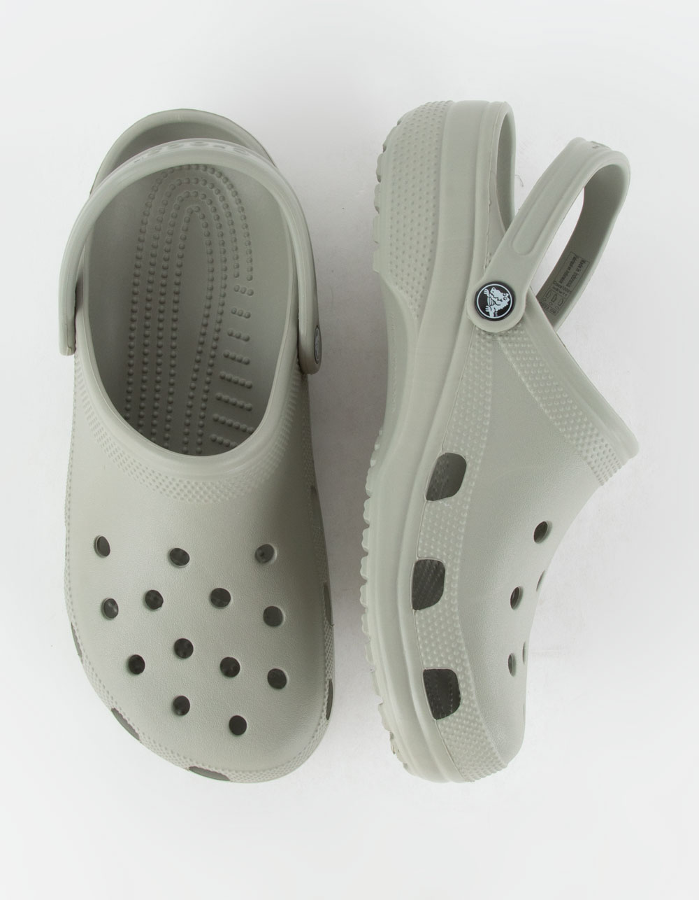 CROCS Classic Unisex Clogs - LIGHT GRAY