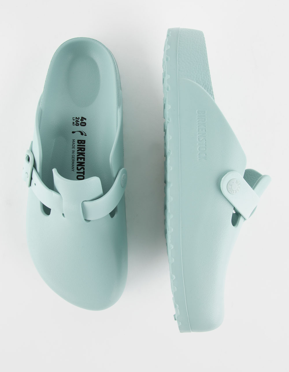 BIRKENSTOCK Boston Essentials EVA Womens Clogs - LIGHT BLUE