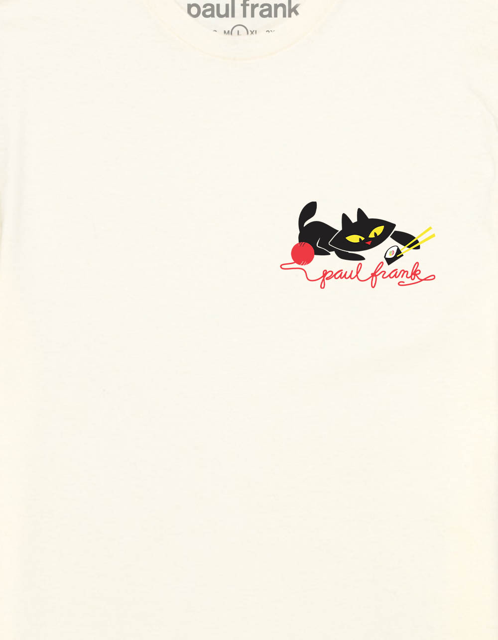 PAUL FRANK Sushi Mika Unisex Tee - OFF WHITE