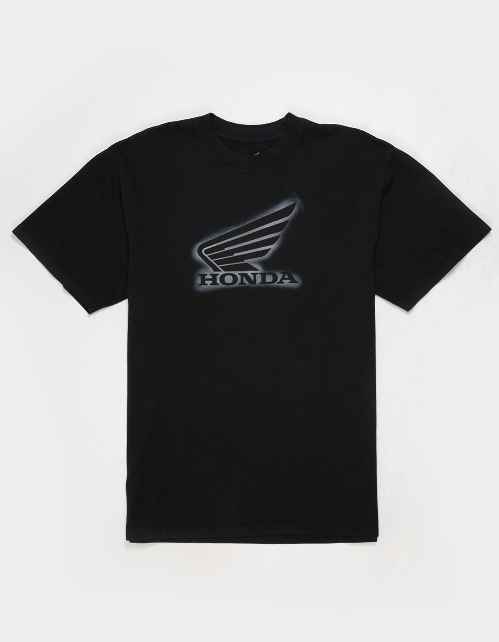 HONDA Spray Mens Boxy Tee - WASHED BLACK