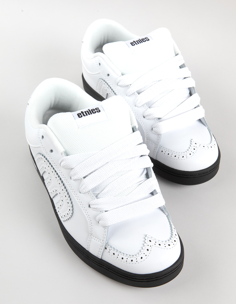 ETNIES Kingpin WT Mens Shoes - WHT/BLK