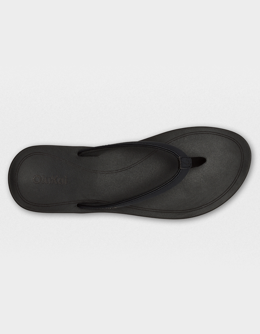 OLUKAI ‘Uiki Womens Flip Flops - BLACK