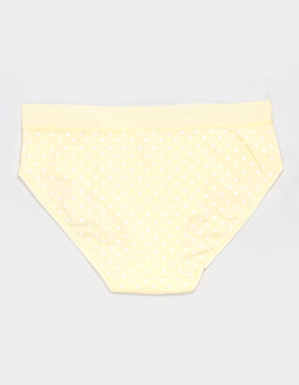 FULL TILT Cotton Sport Waistband Hipster Panties - LT YELLOW