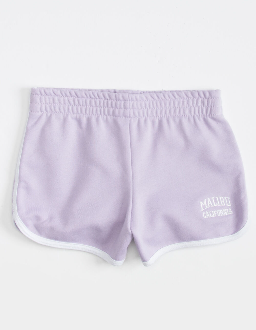 RSQ Embroidered Malibu Girls Dolphin Shorts - LAVENDER | Tillys